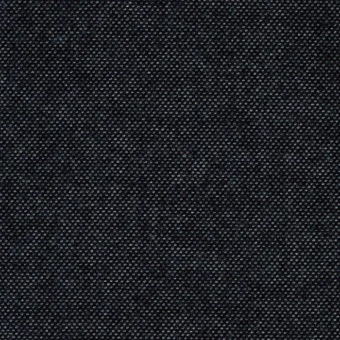 1YD 24IN REMNANT; Black | Seawool Tweed Flannel | Robert Kaufman