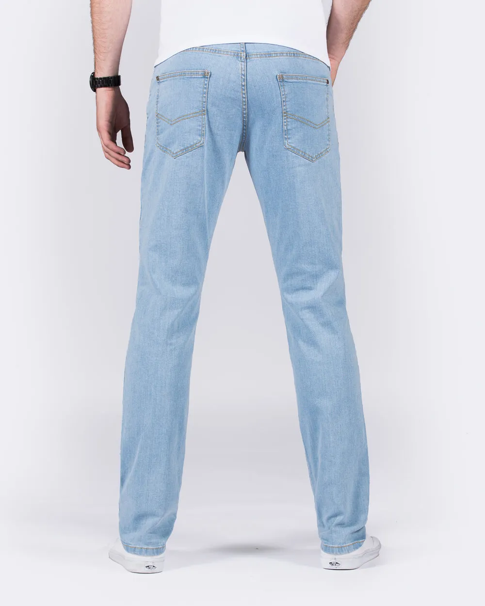 2t Rico Regular Fit Tall Jeans (ice blue)