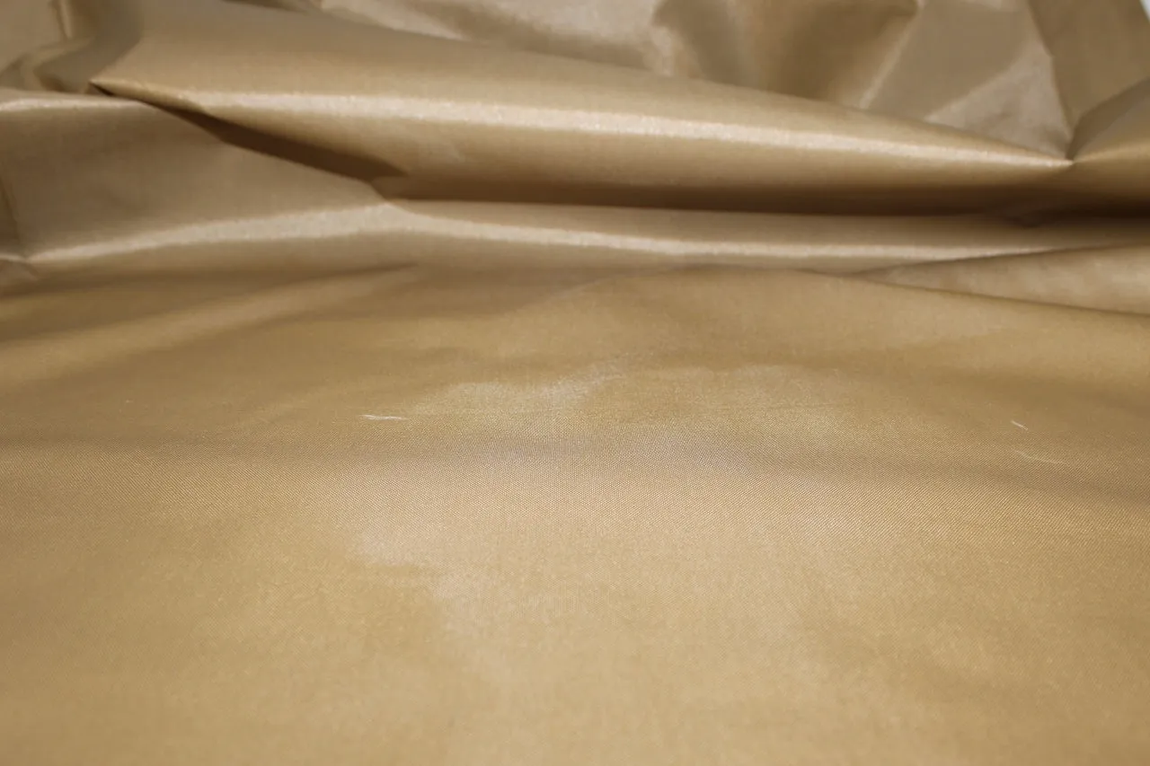 3  yards of Satin Finish Raincoating - Deep Tan