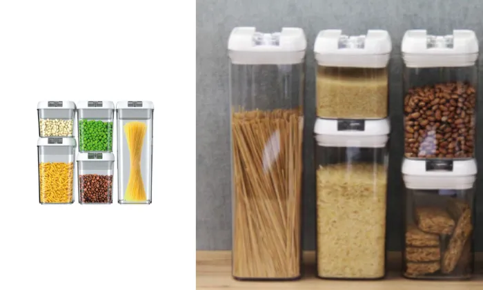 5 Piece Set Food Storage