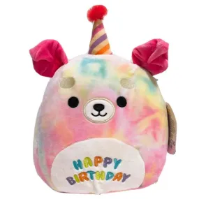 8" Squishmallow Delenne the Birthday Dog