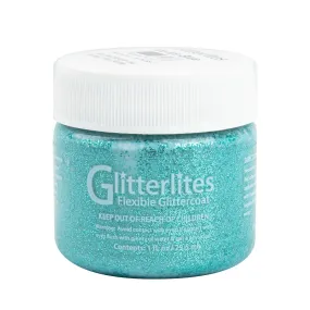 Angelus Glitterlite Acrylic Paint Ice Ice Blue #237 Paint 29Ml