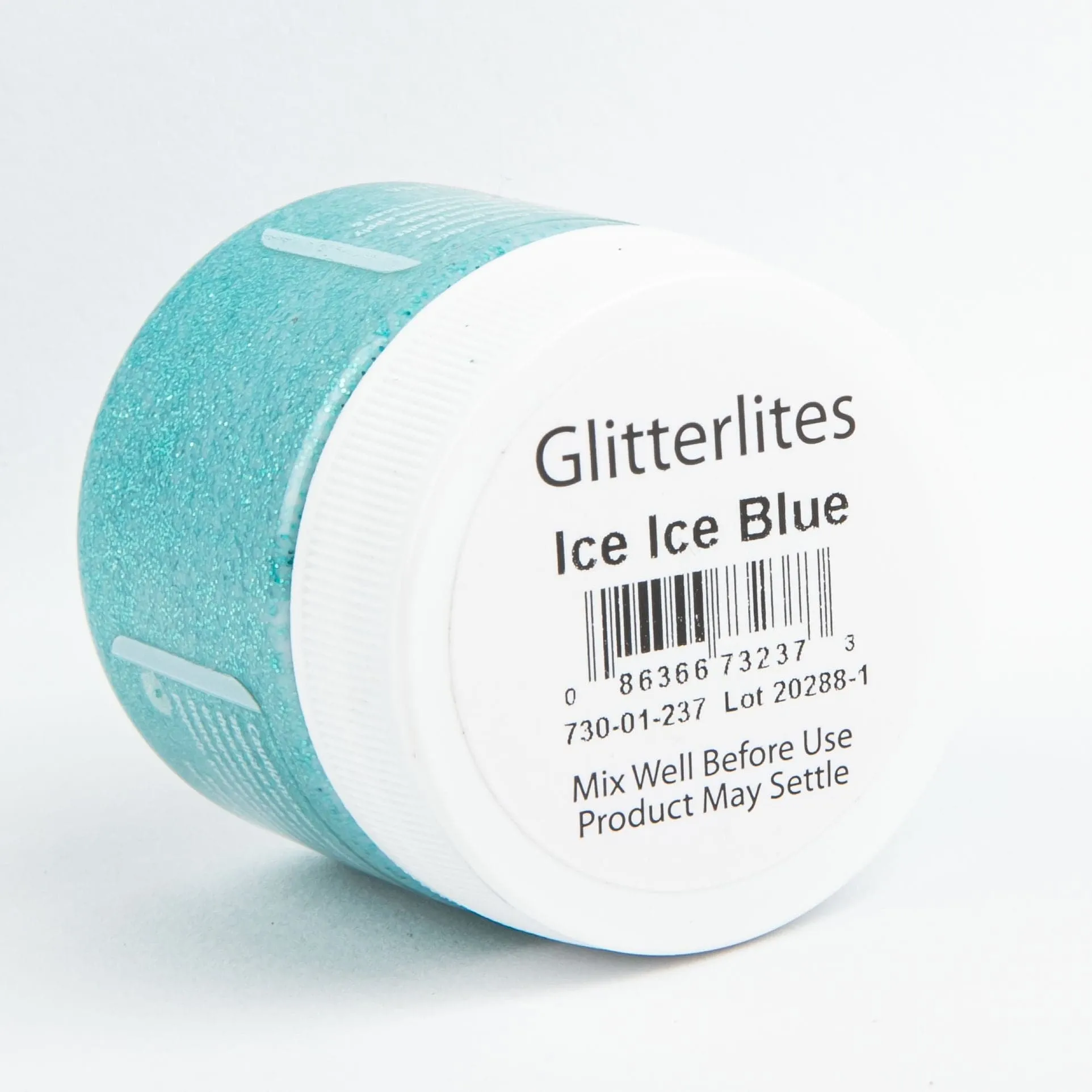 Angelus Glitterlite Acrylic Paint Ice Ice Blue #237 Paint 29Ml