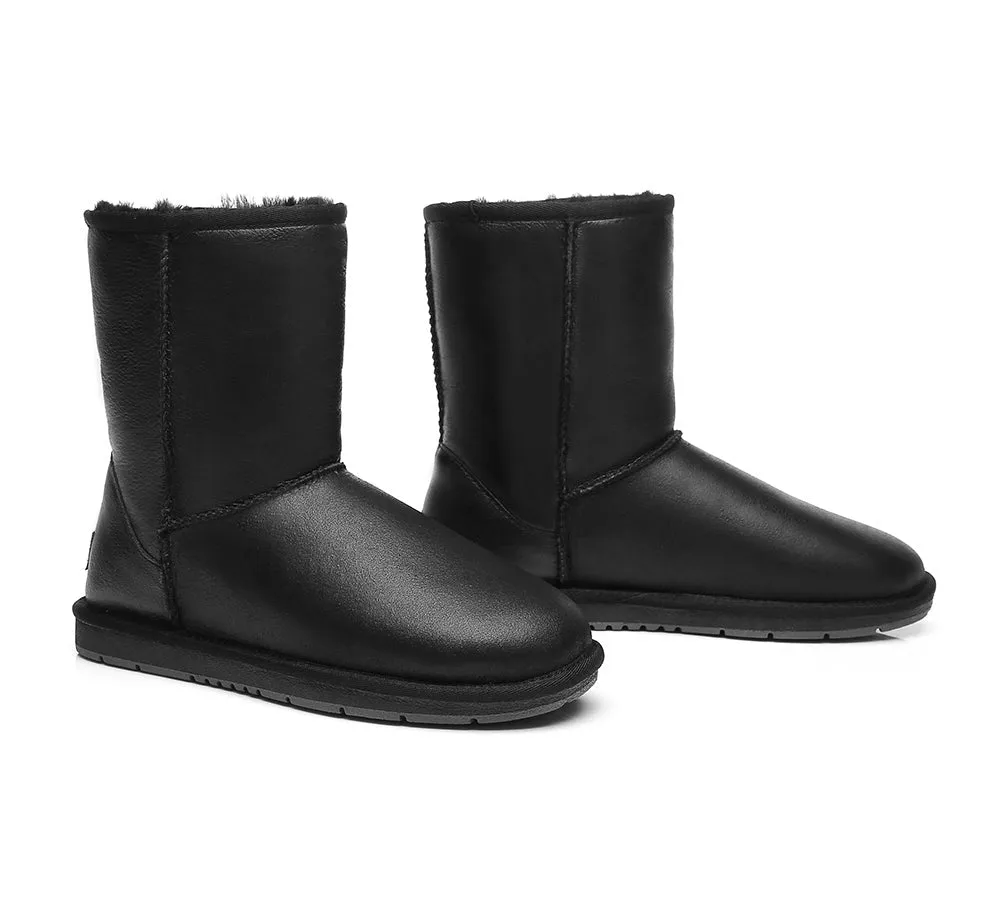 Australia Premium Sheepskin Unisex Short Classic Nappa Water Resistant Boots