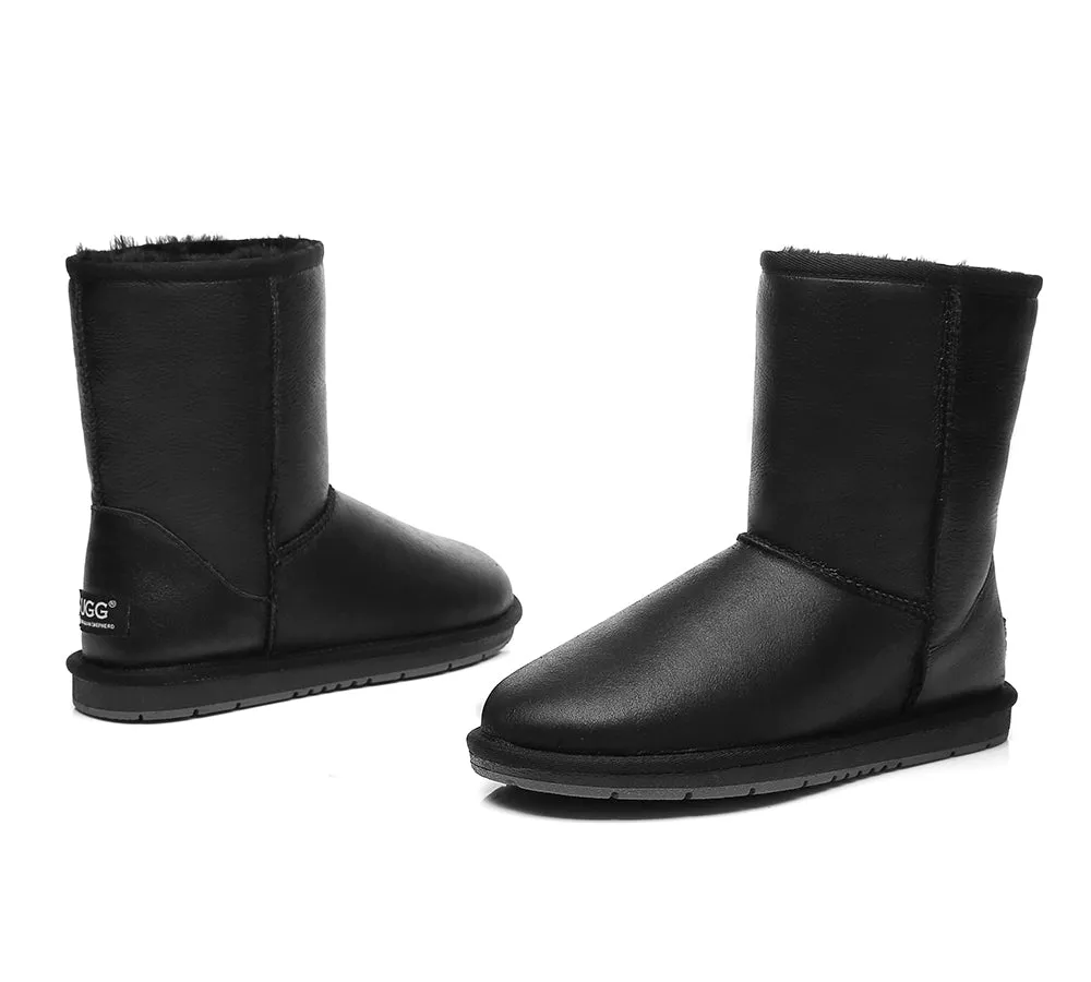 Australia Premium Sheepskin Unisex Short Classic Nappa Water Resistant Boots