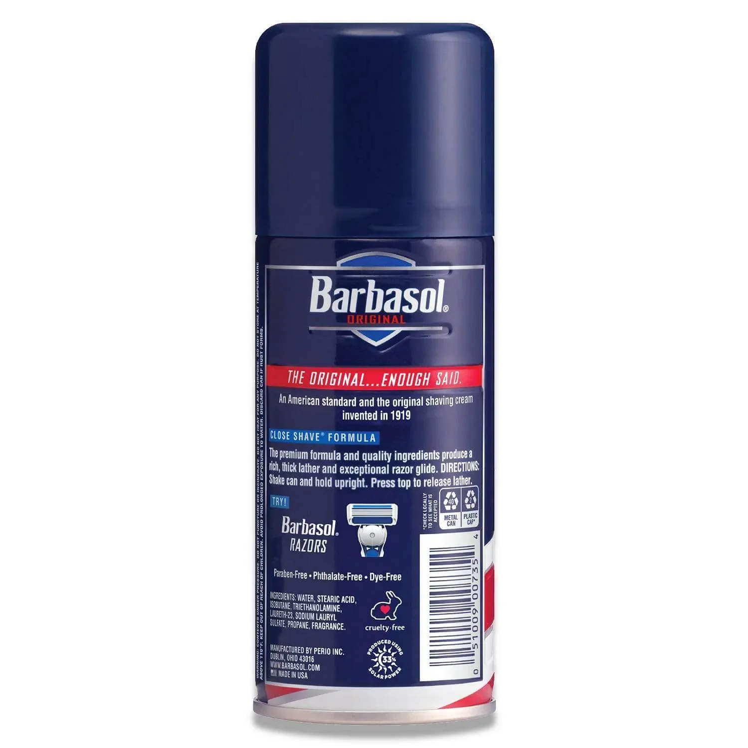 Barbasol - Original Shave Cream - 7 oz - 6 Pack