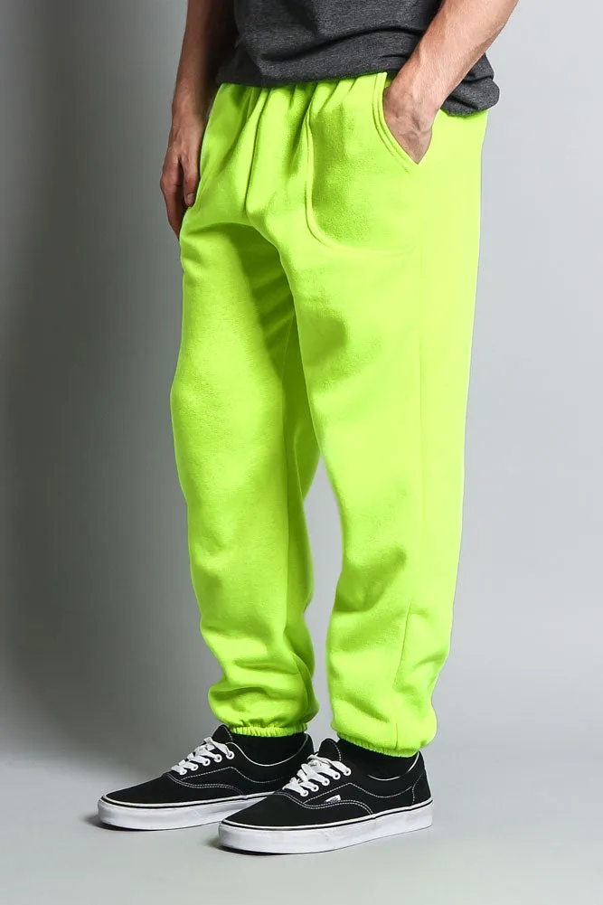 Basic Solid Color Fleece Sweatpants (New Colorways)