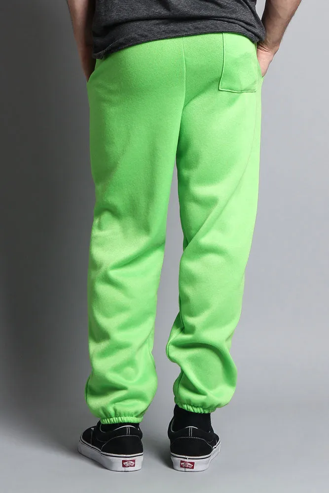 Basic Solid Color Fleece Sweatpants (New Colorways)