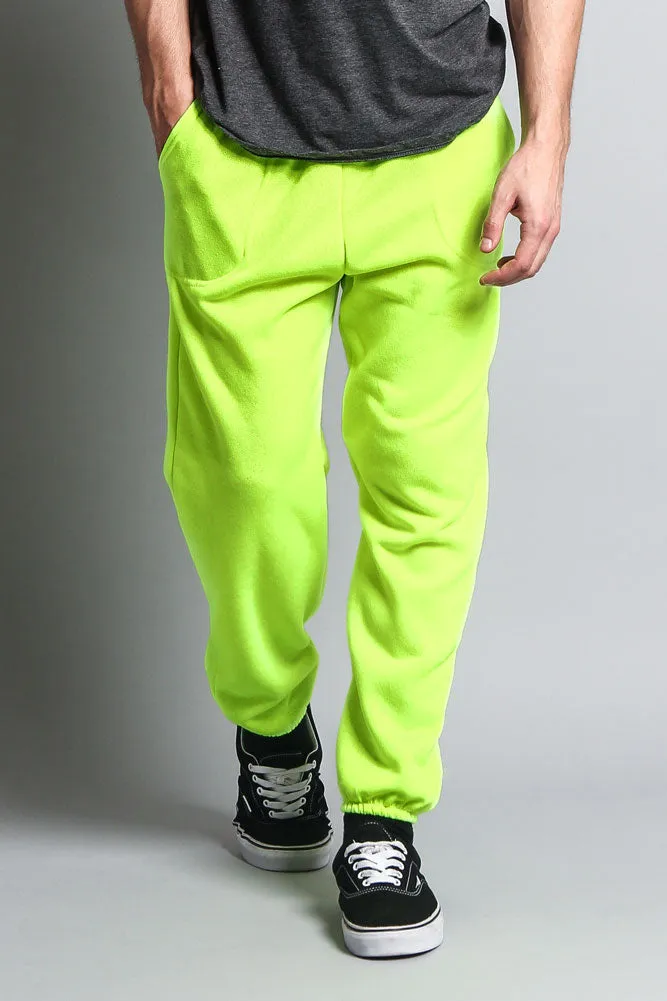 Basic Solid Color Fleece Sweatpants (New Colorways)