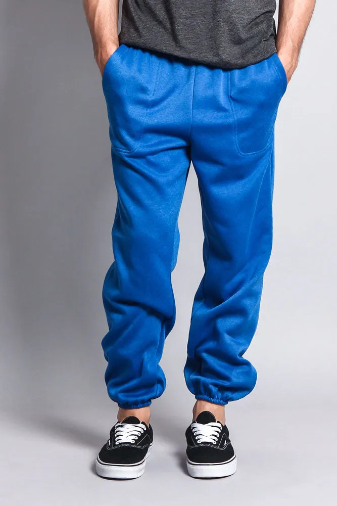 Basic Solid Color Fleece Sweatpants (New Colorways)