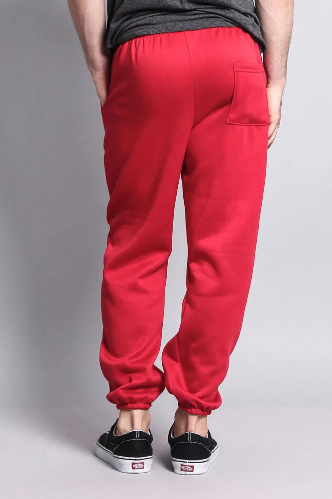 Basic Solid Color Fleece Sweatpants (New Colorways)