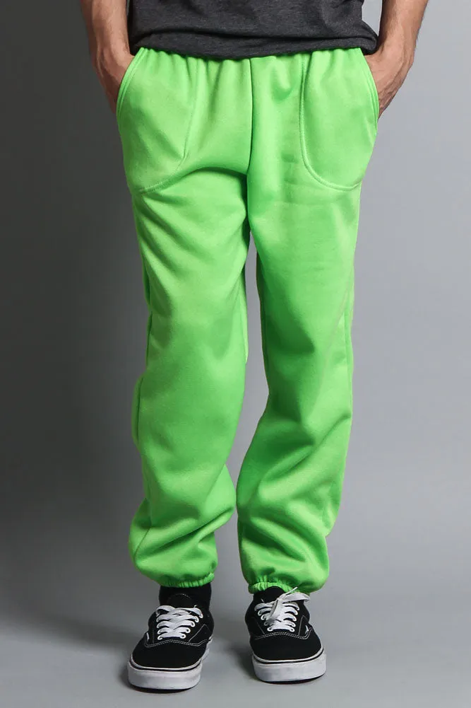 Basic Solid Color Fleece Sweatpants (New Colorways)