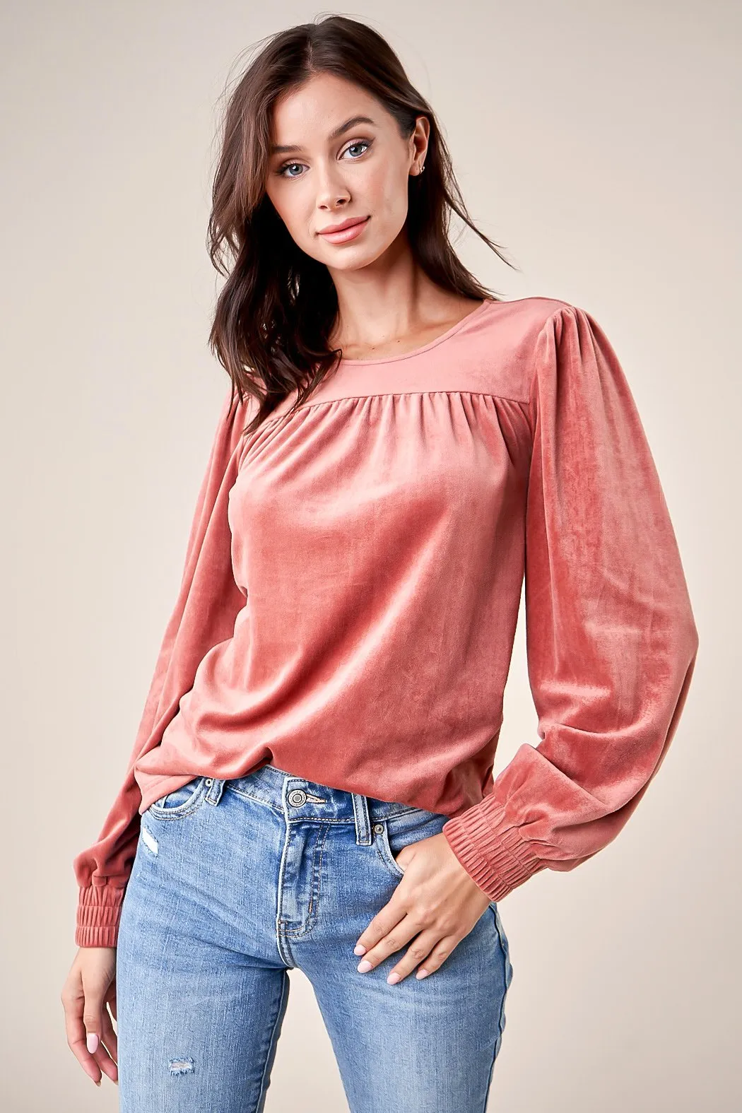 Bedford Velvet Top