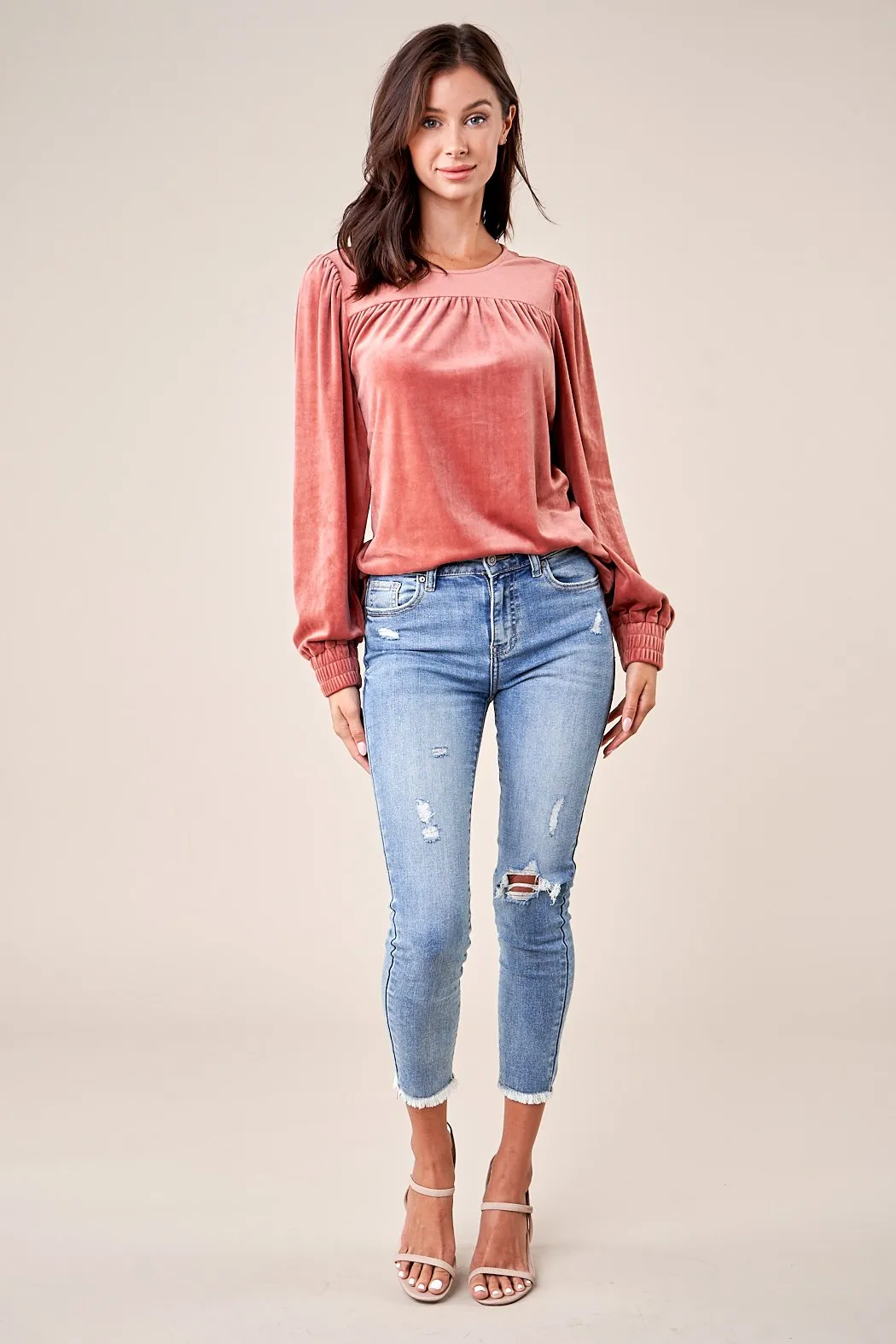 Bedford Velvet Top