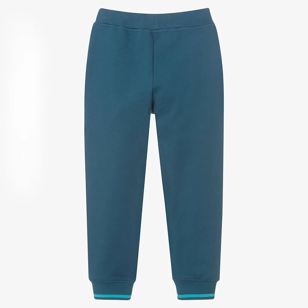 Blue Logo Sweatpants