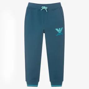 Blue Logo Sweatpants