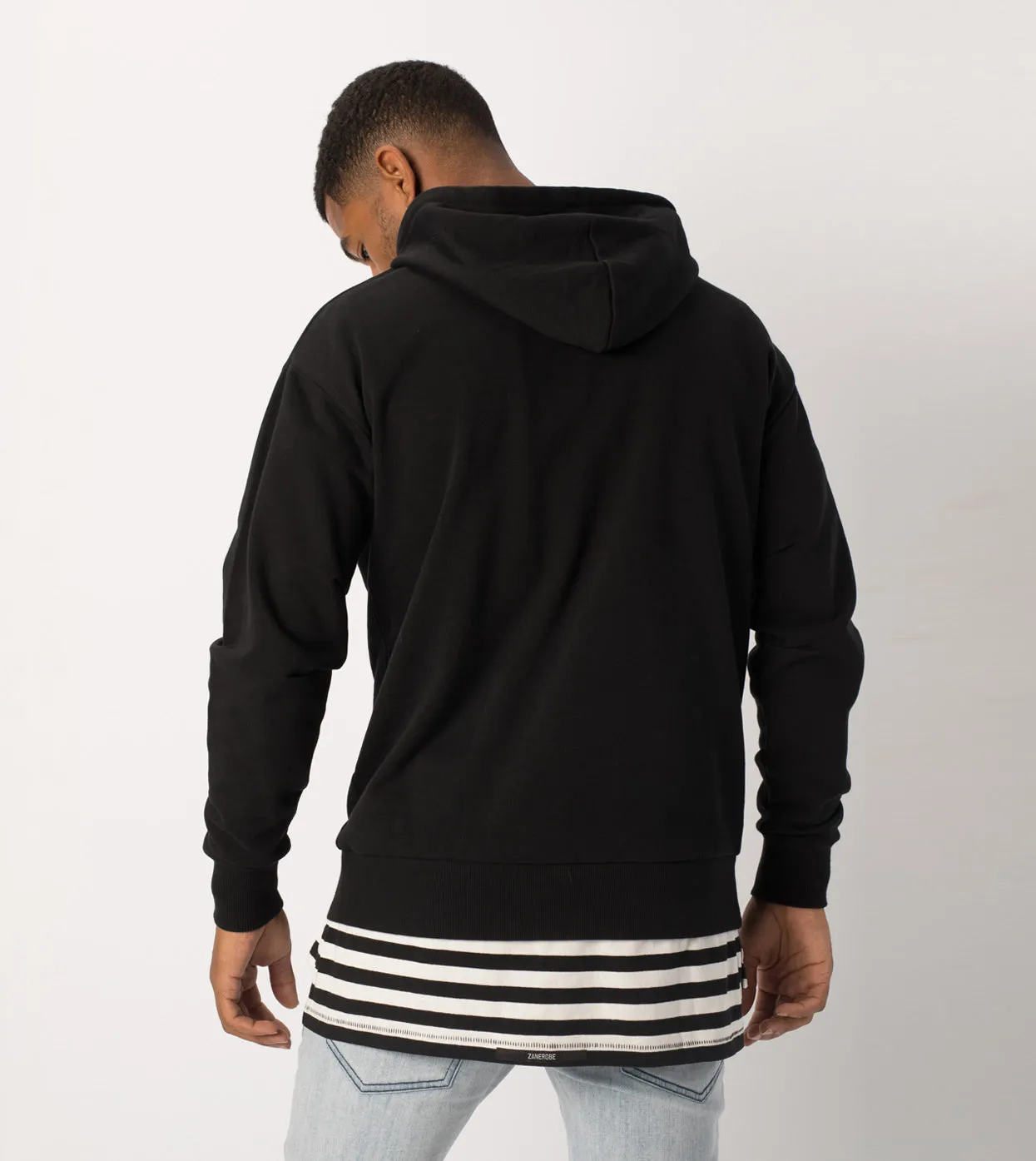 Case Rugger Hood Sweat Black