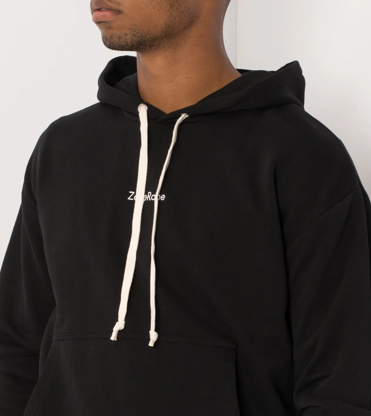 Case Rugger Hood Sweat Black