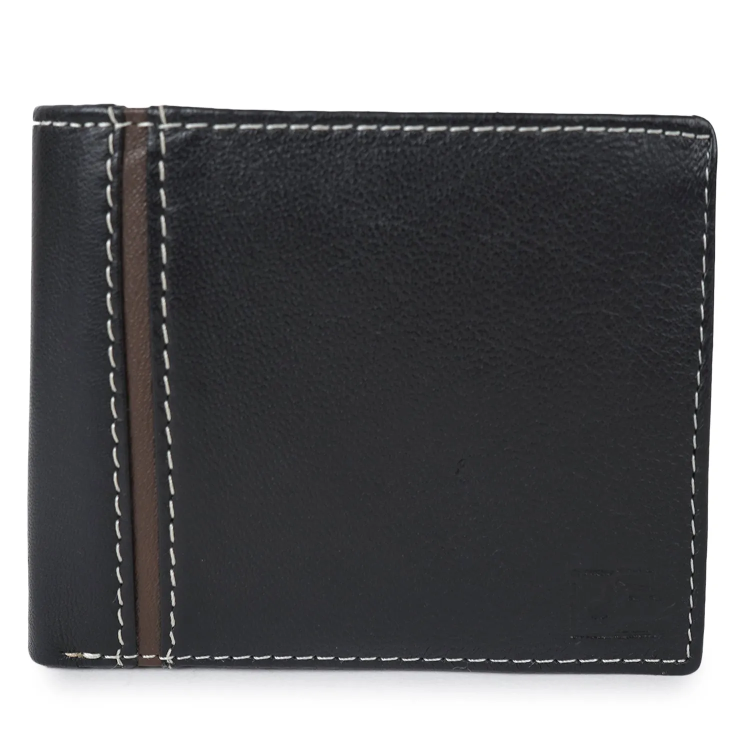 CIMONI Genuine Leather Classy Black Slim Travel Cards Wallet for Men