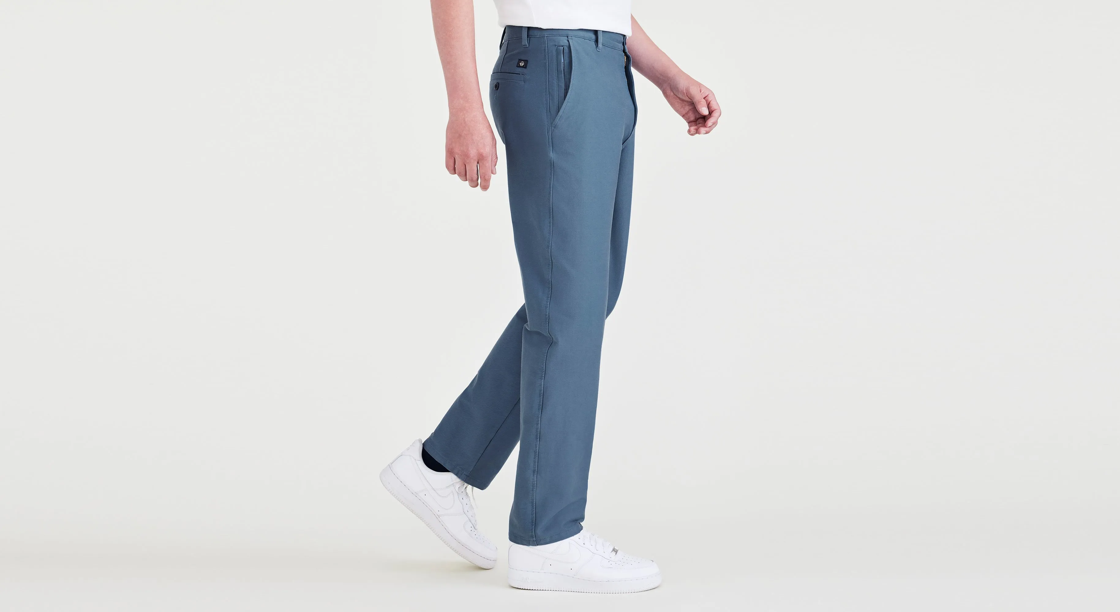 Comfort Knit Chinos, Straight Fit