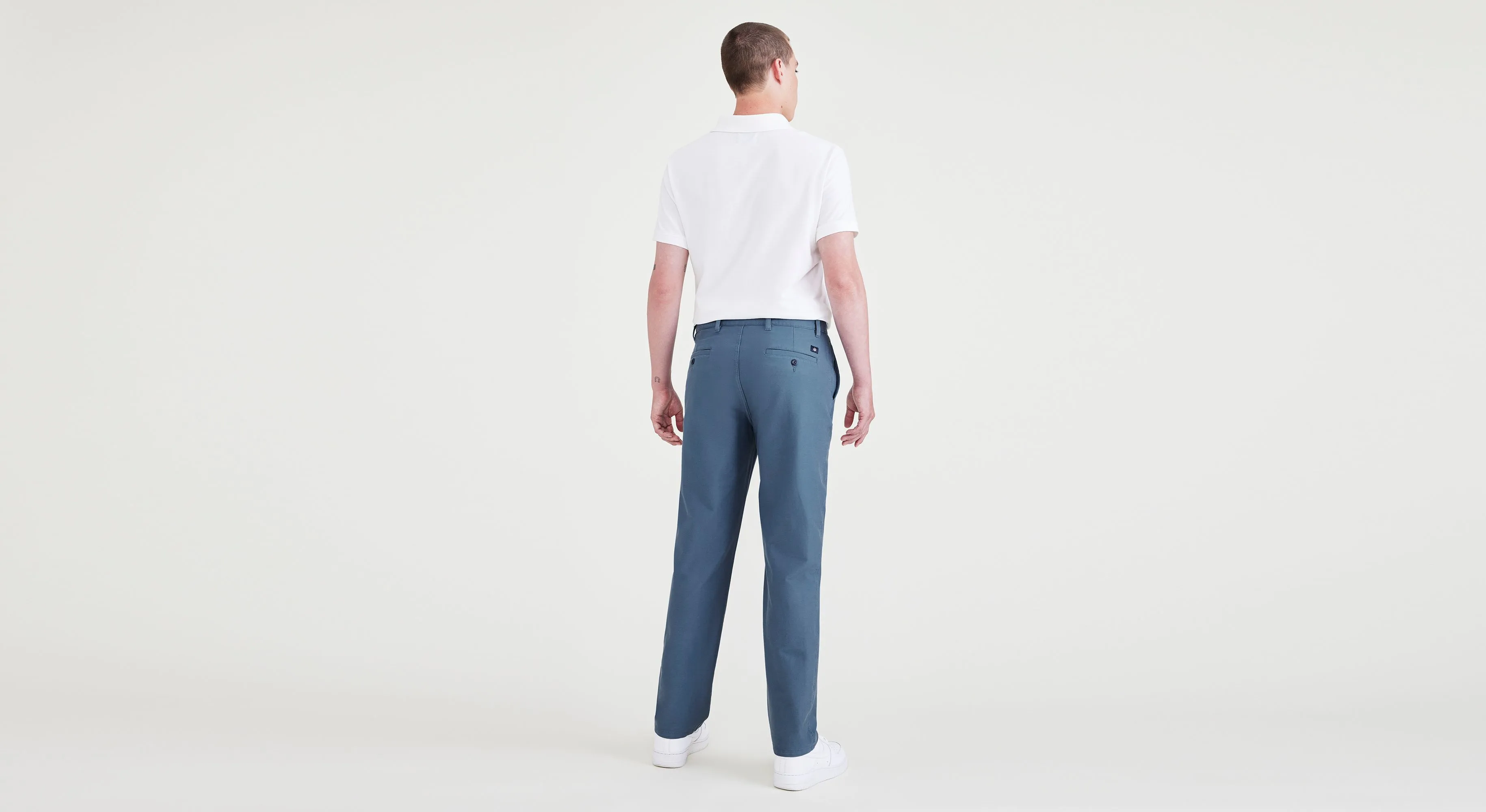 Comfort Knit Chinos, Straight Fit