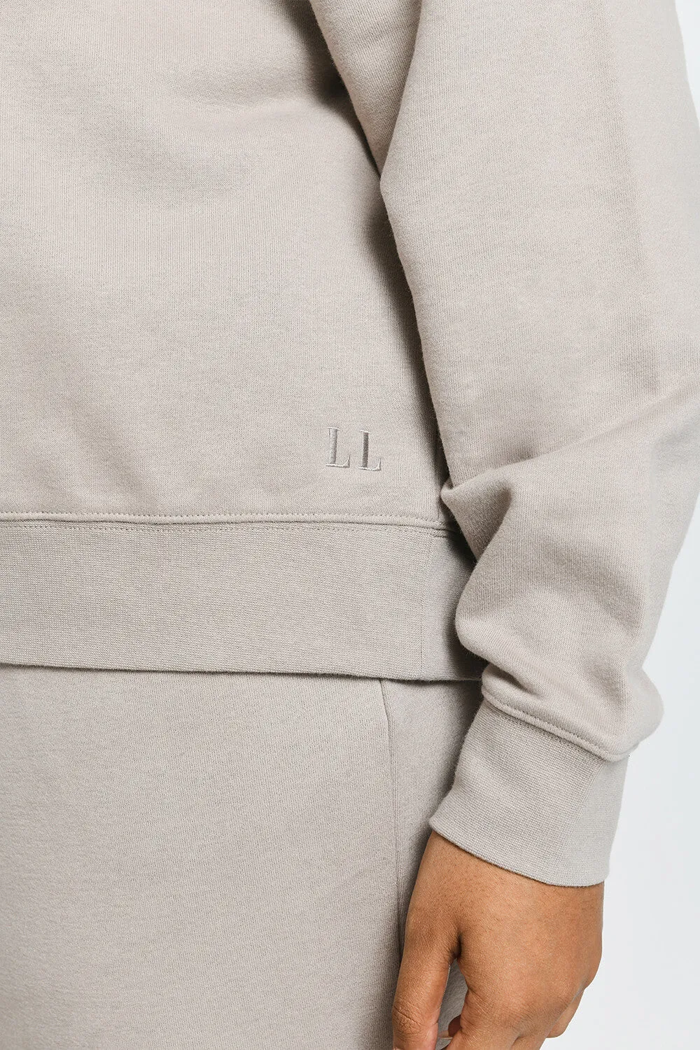 Curve Everyday Comfy Sweatshirt - Oatmeal Beige