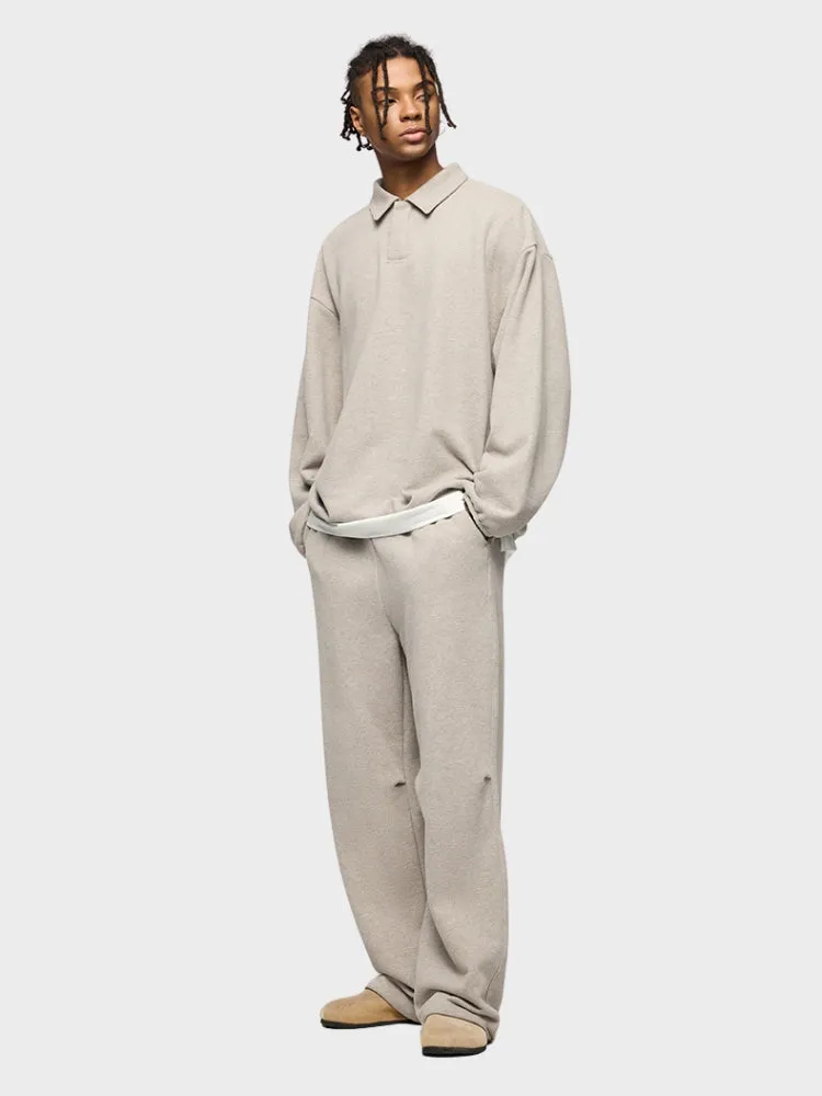 Decarba Straight Fleece Sweatpants