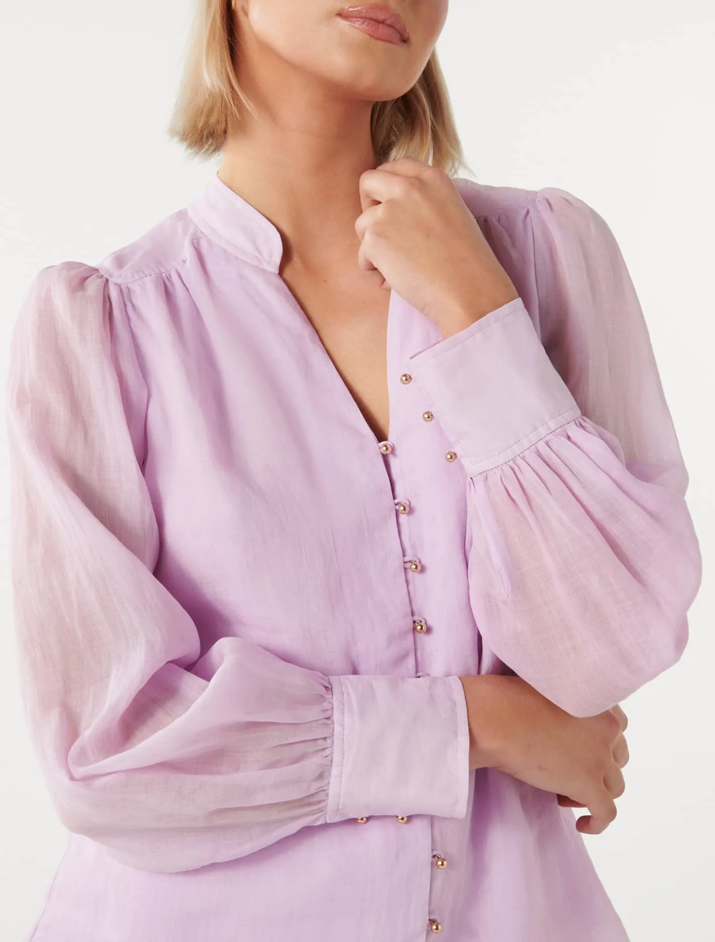 Delia Yoke Detail Blouse