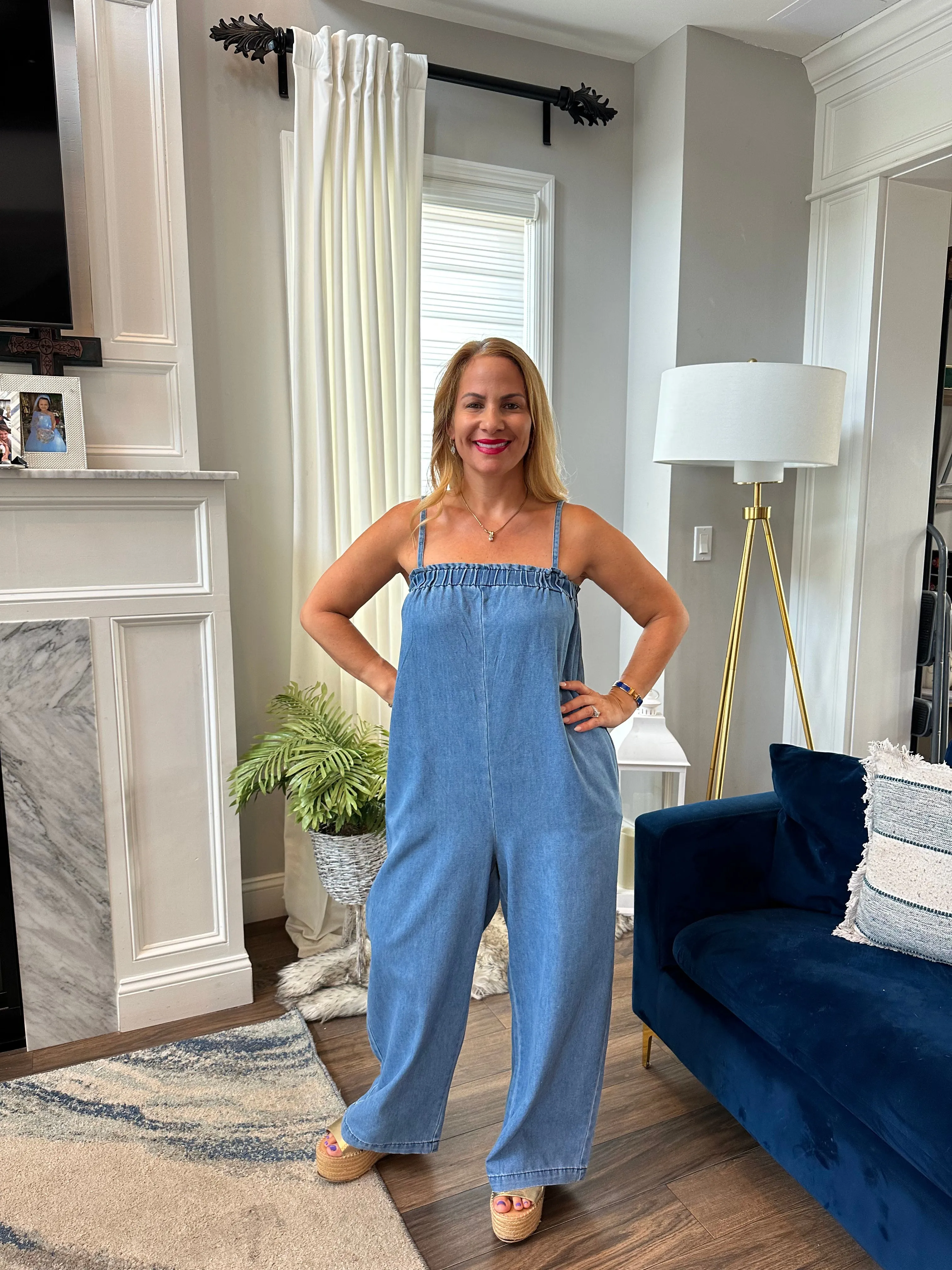 Denim Jumpsuit