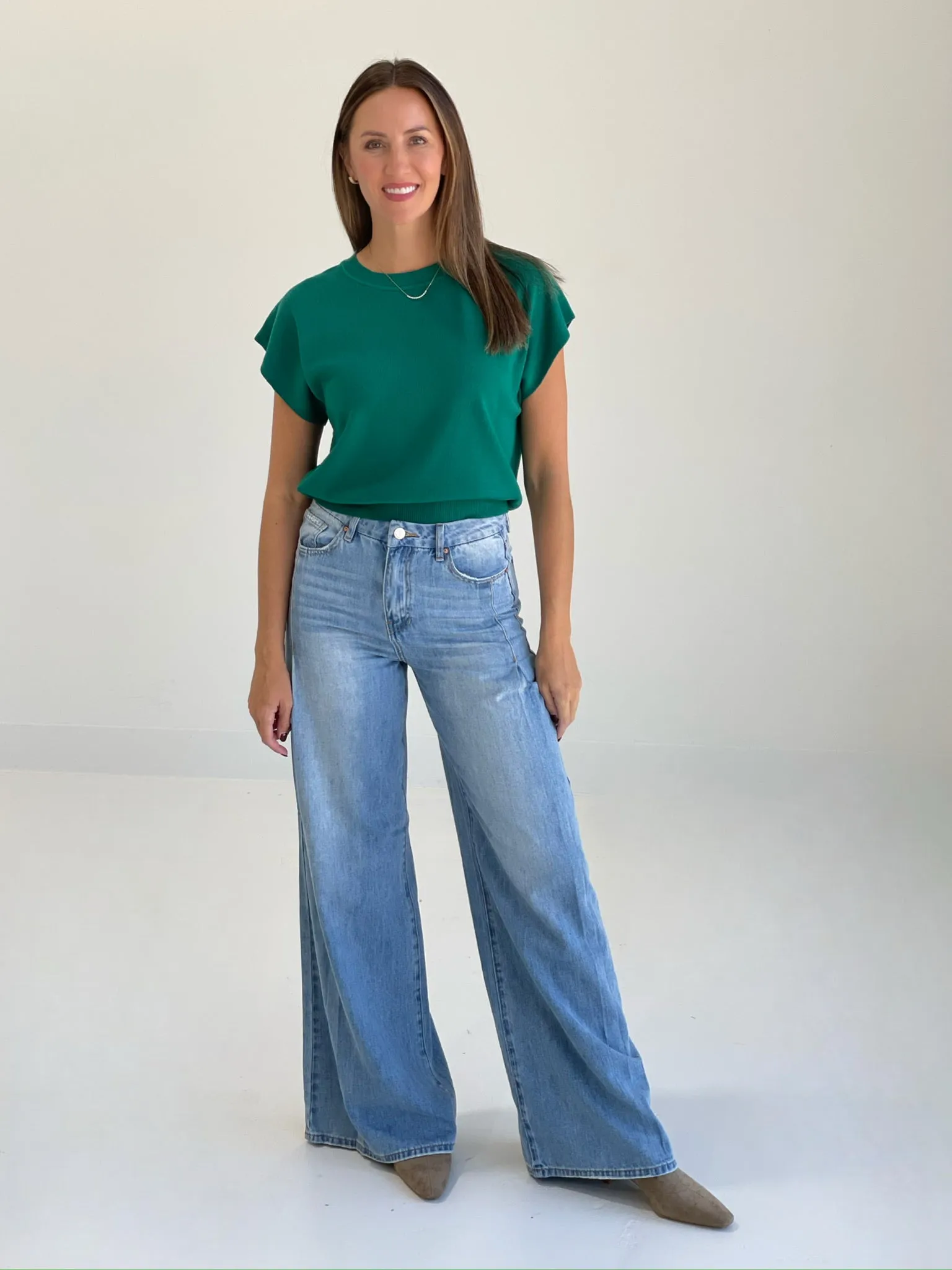 Donna Wide Leg Jeans