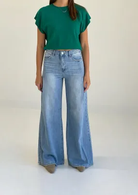 Donna Wide Leg Jeans