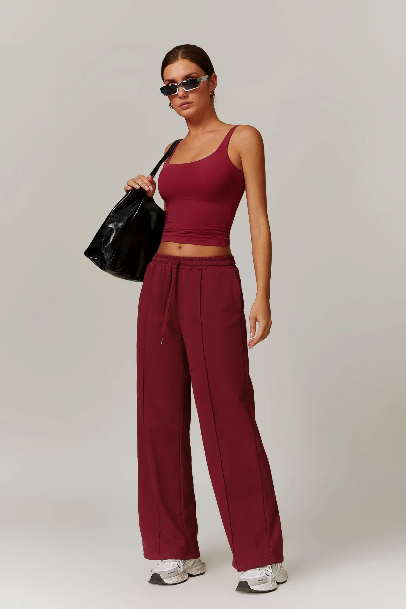 Ellie Sweatpants - Maroon