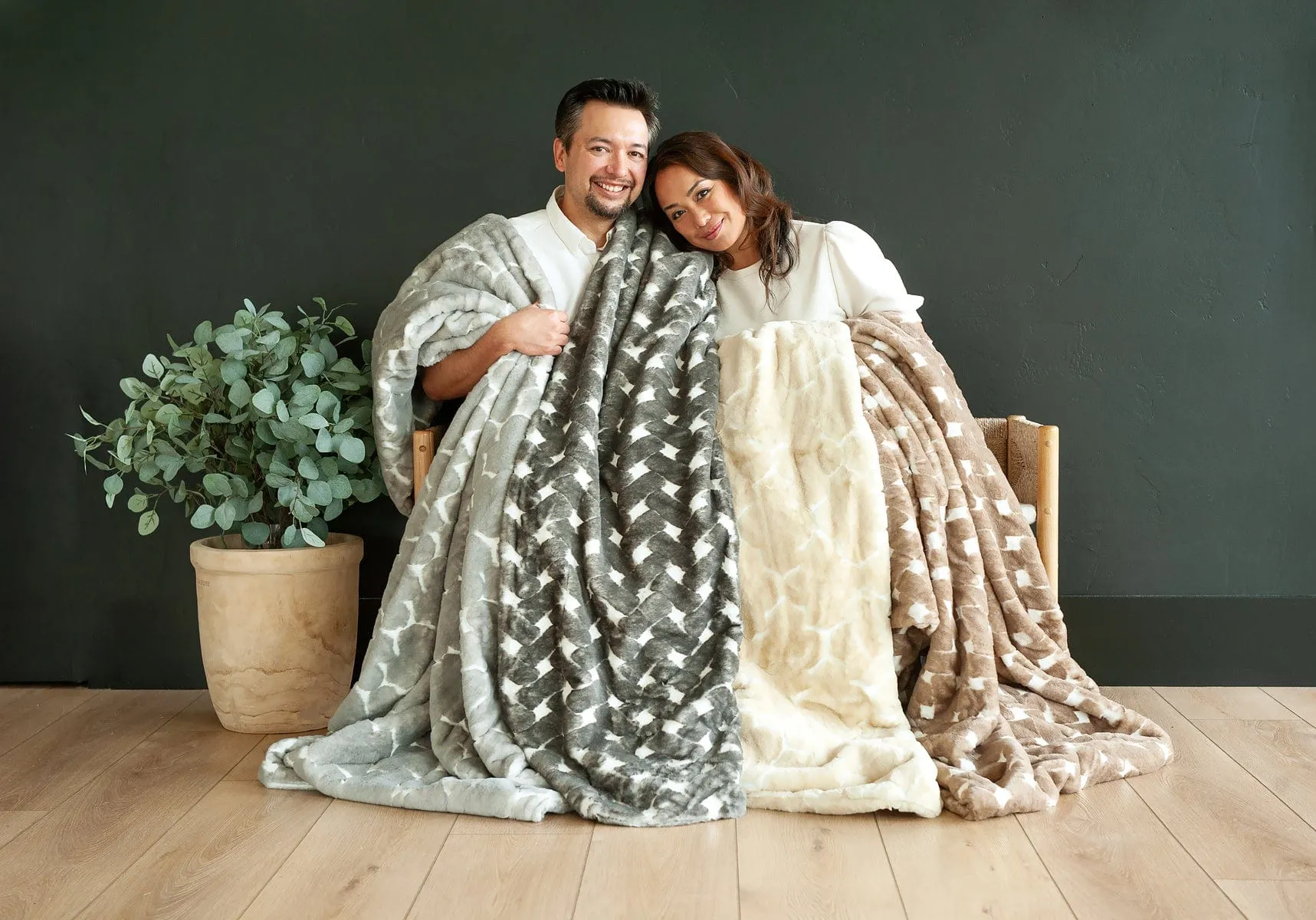 Embossed Silver Blanket