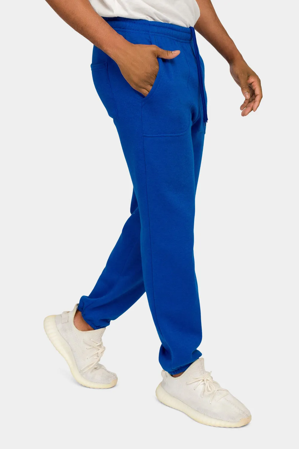 Essential Solid Medium Weight Fleece Sweatpants