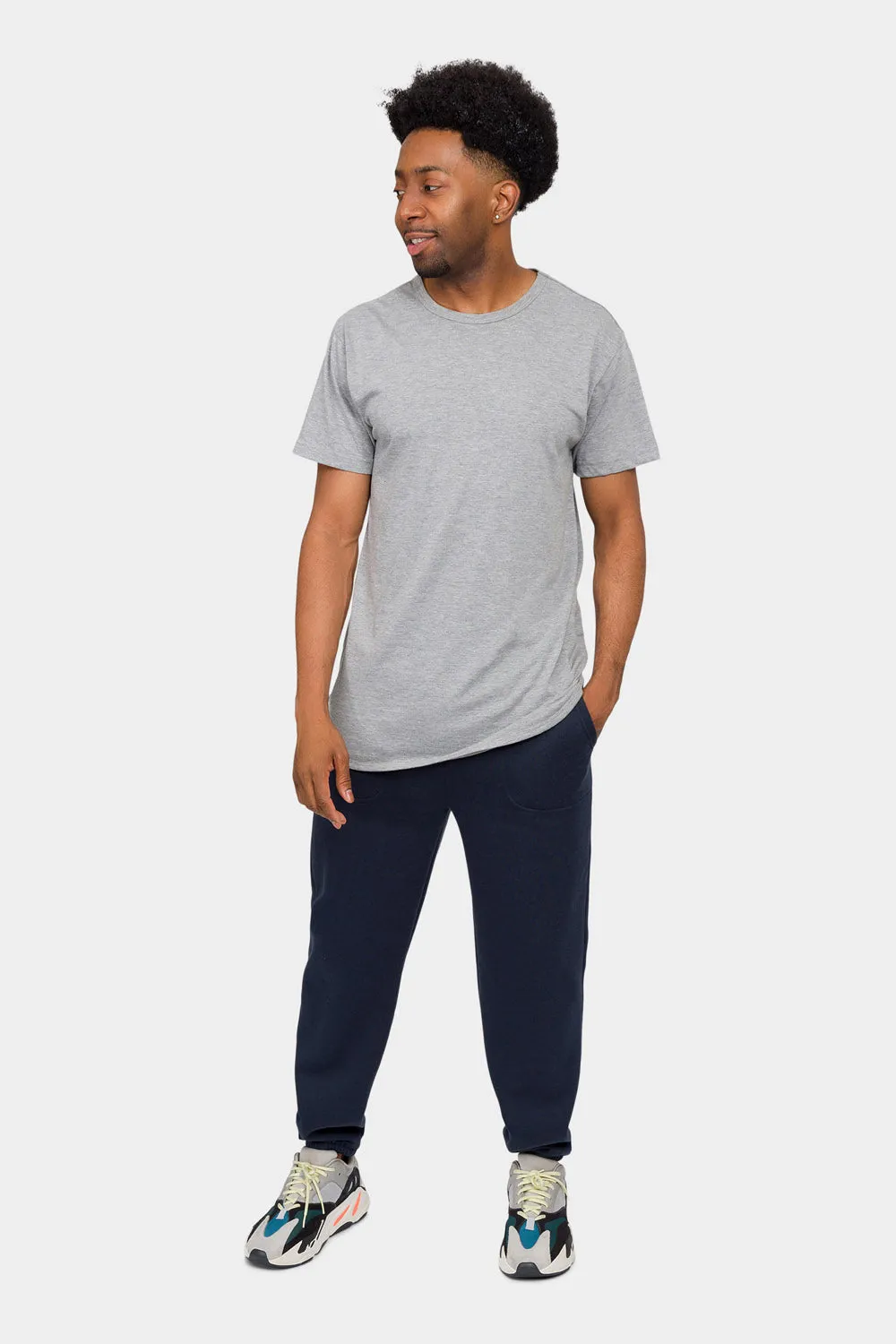 Essential Solid Medium Weight Fleece Sweatpants