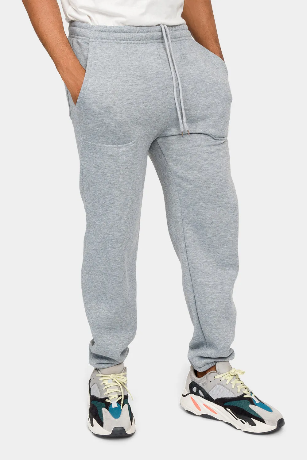 Essential Solid Medium Weight Fleece Sweatpants