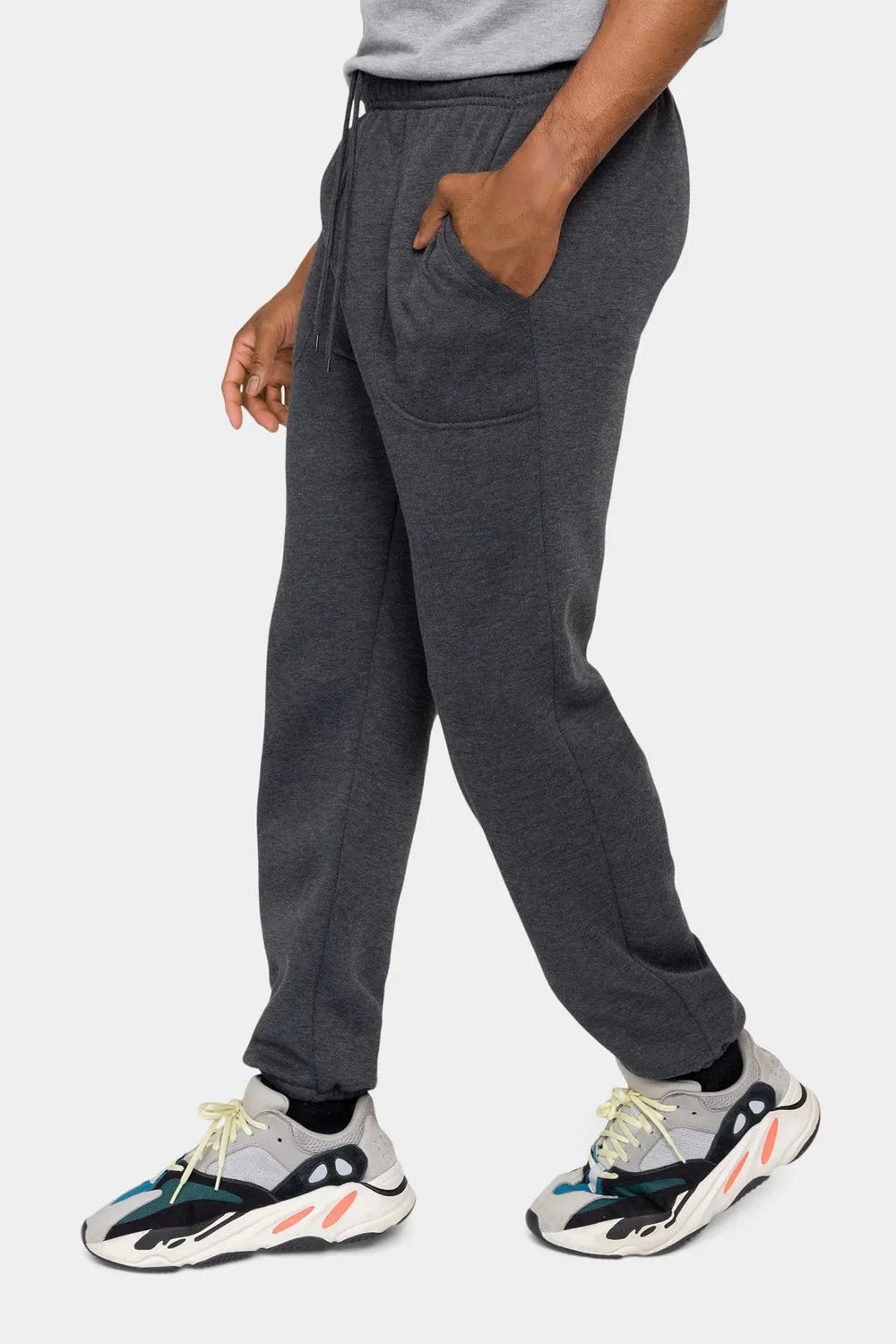 Essential Solid Medium Weight Fleece Sweatpants