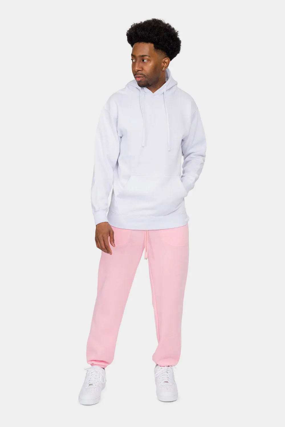 Essential Solid Medium Weight Fleece Sweatpants