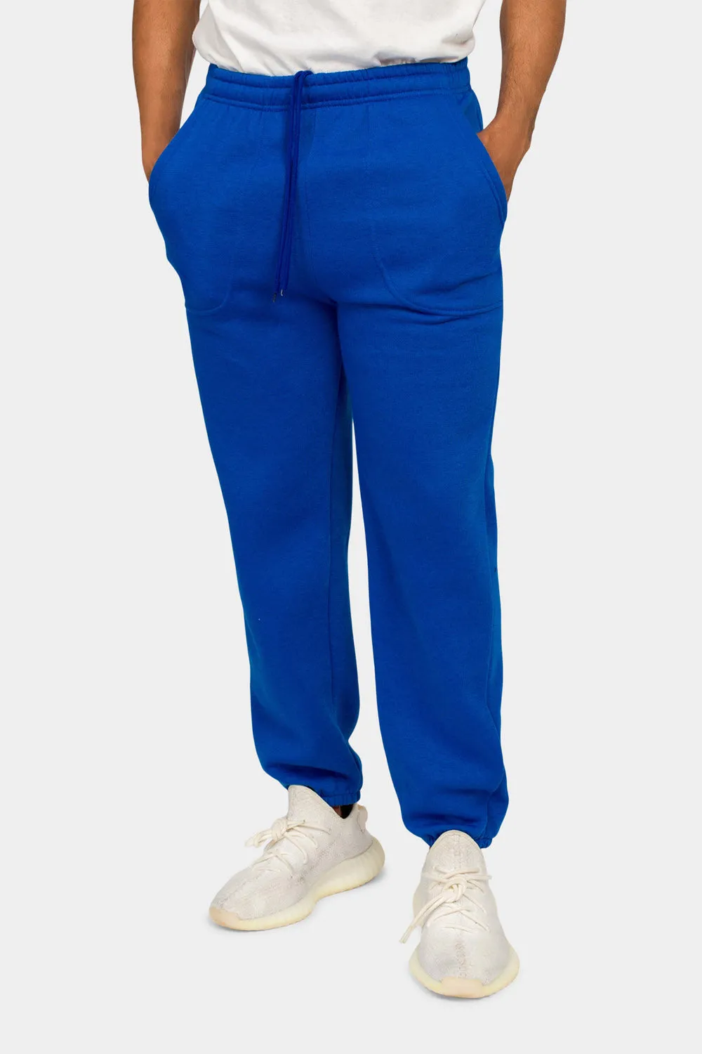 Essential Solid Medium Weight Fleece Sweatpants