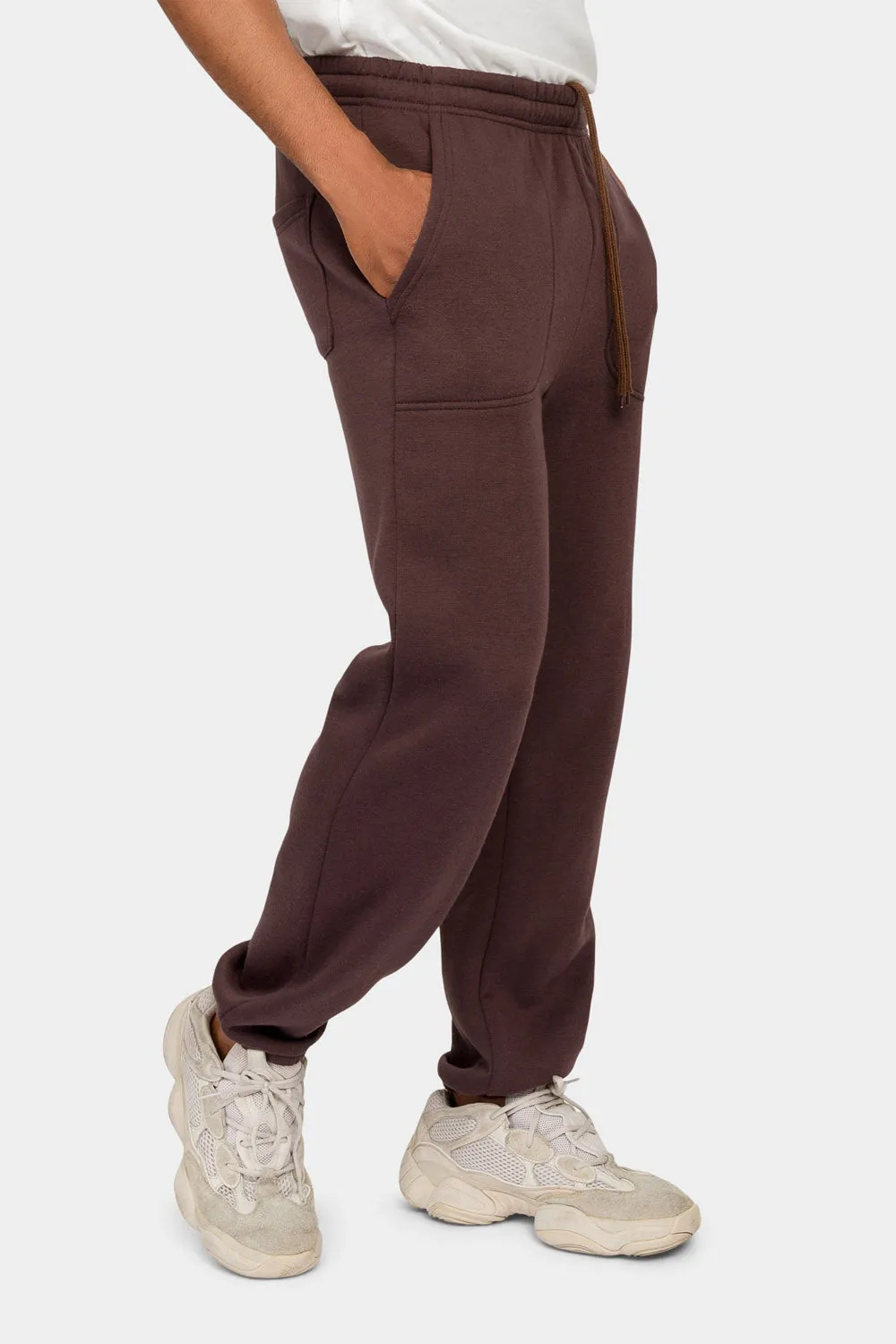 Essential Solid Medium Weight Fleece Sweatpants