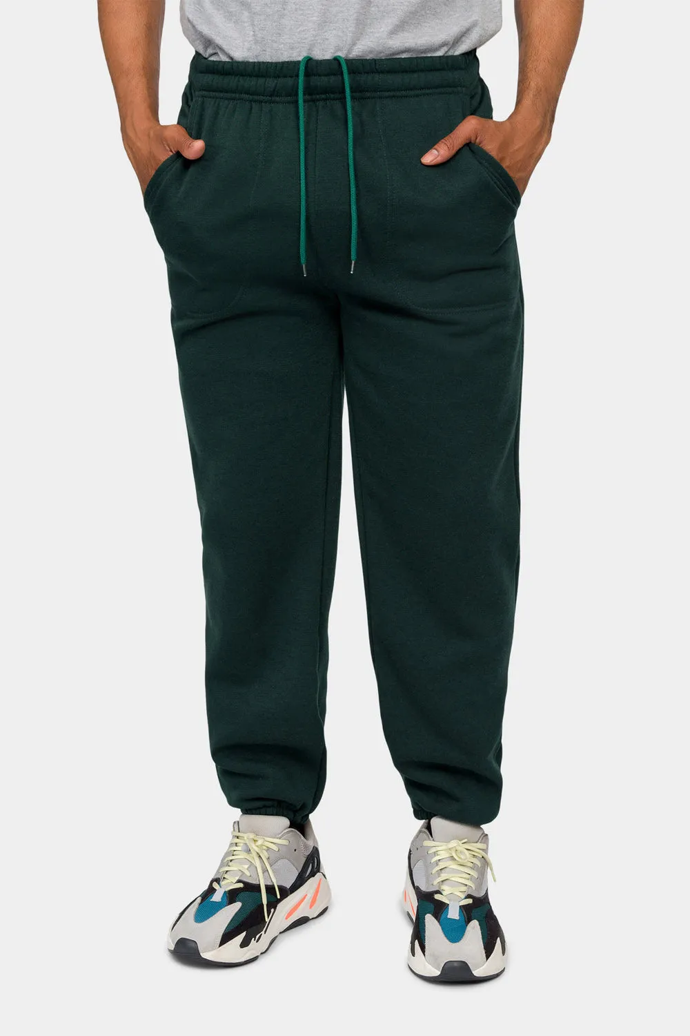 Essential Solid Medium Weight Fleece Sweatpants