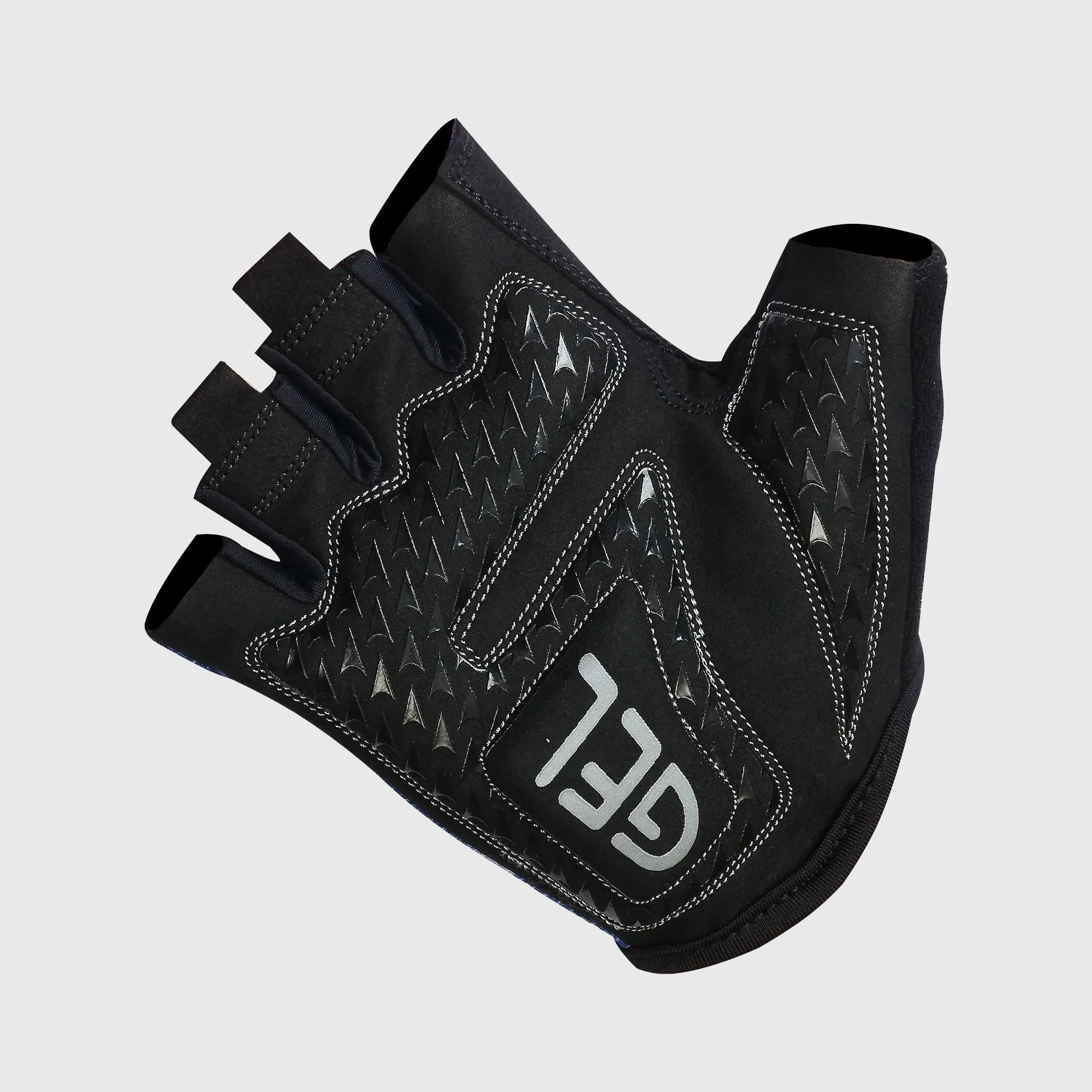 Fdx Classic Ii Red Gel Padded Short Finger Summer Cycling Gloves