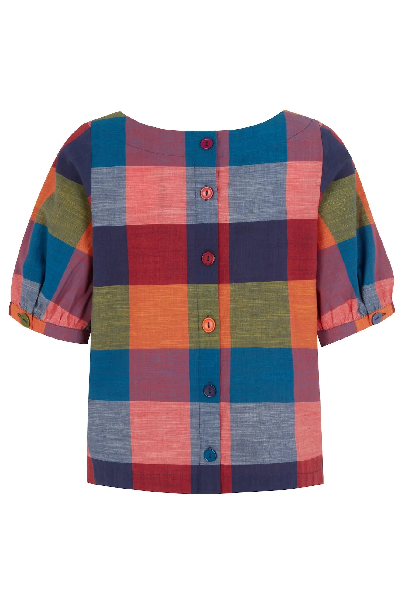 Festival Plaid Ava Top by Emily and Fin