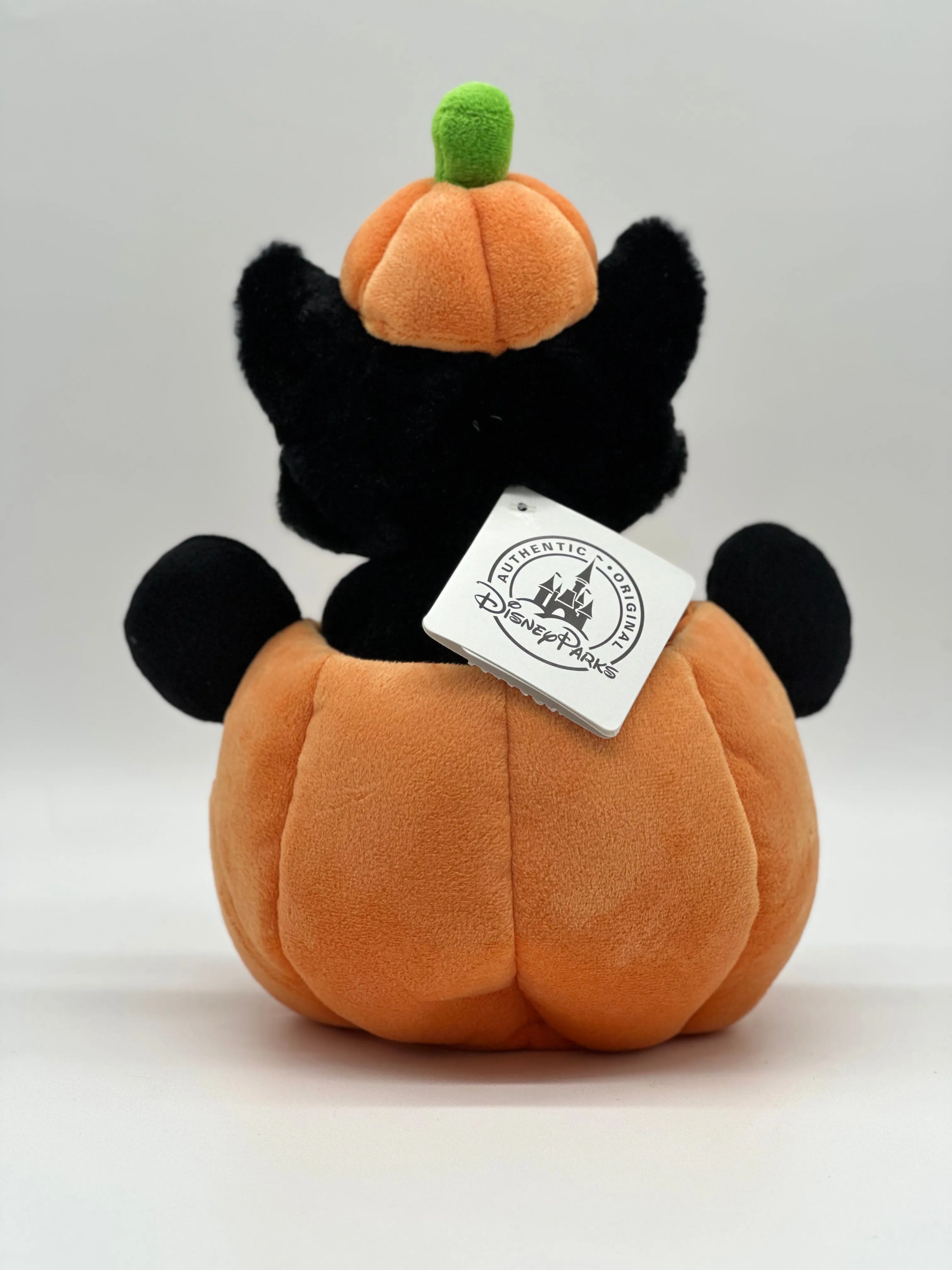 Figaro With Mickey Mouse Pumpkin Halloween Plush Large