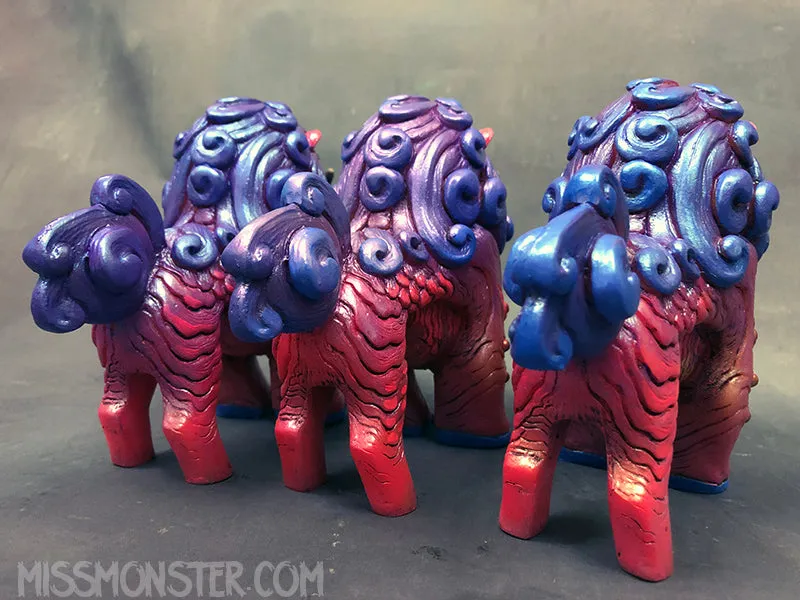 FOO DOG BLEP- BRIGHT BOI FULLY PAINTED FIGURE