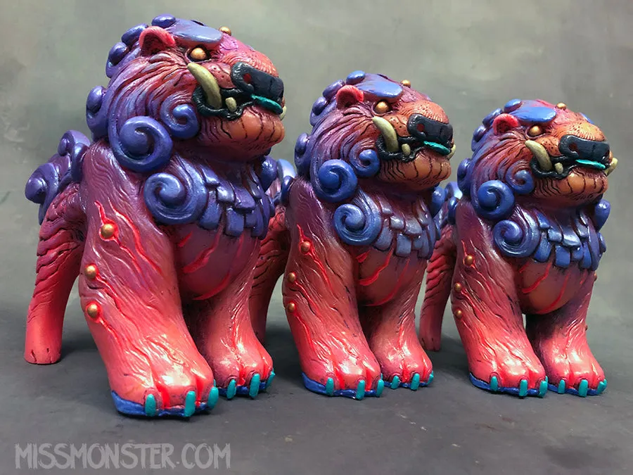 FOO DOG BLEP- BRIGHT BOI FULLY PAINTED FIGURE