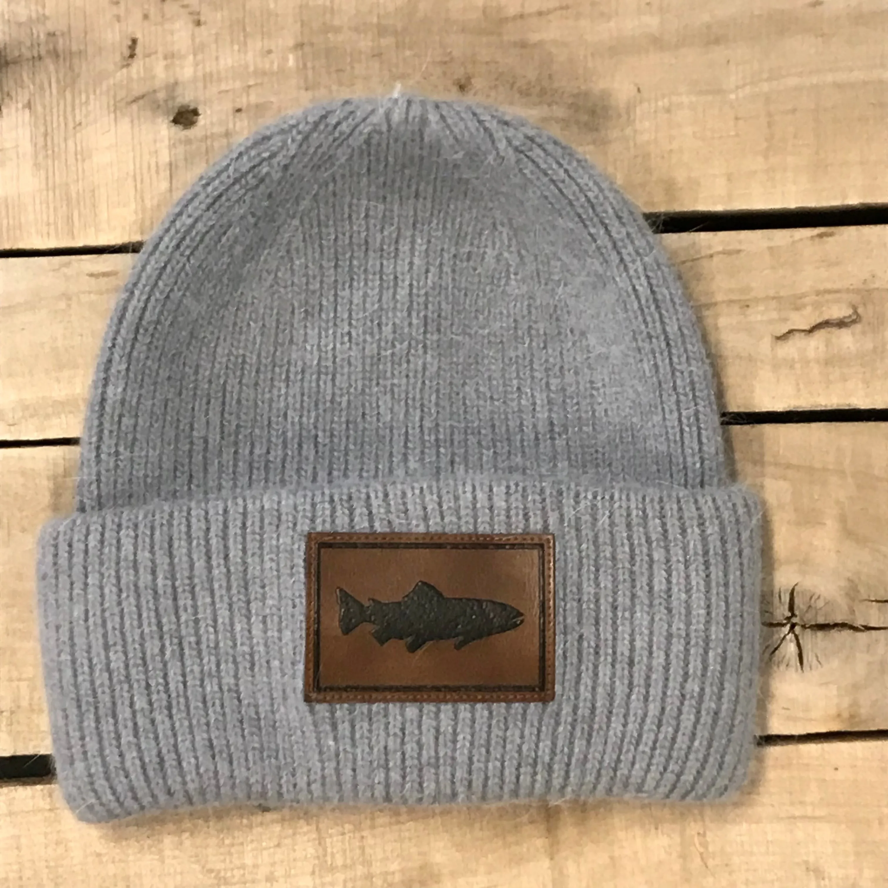 Fuzzy Beanie - Single Salmon