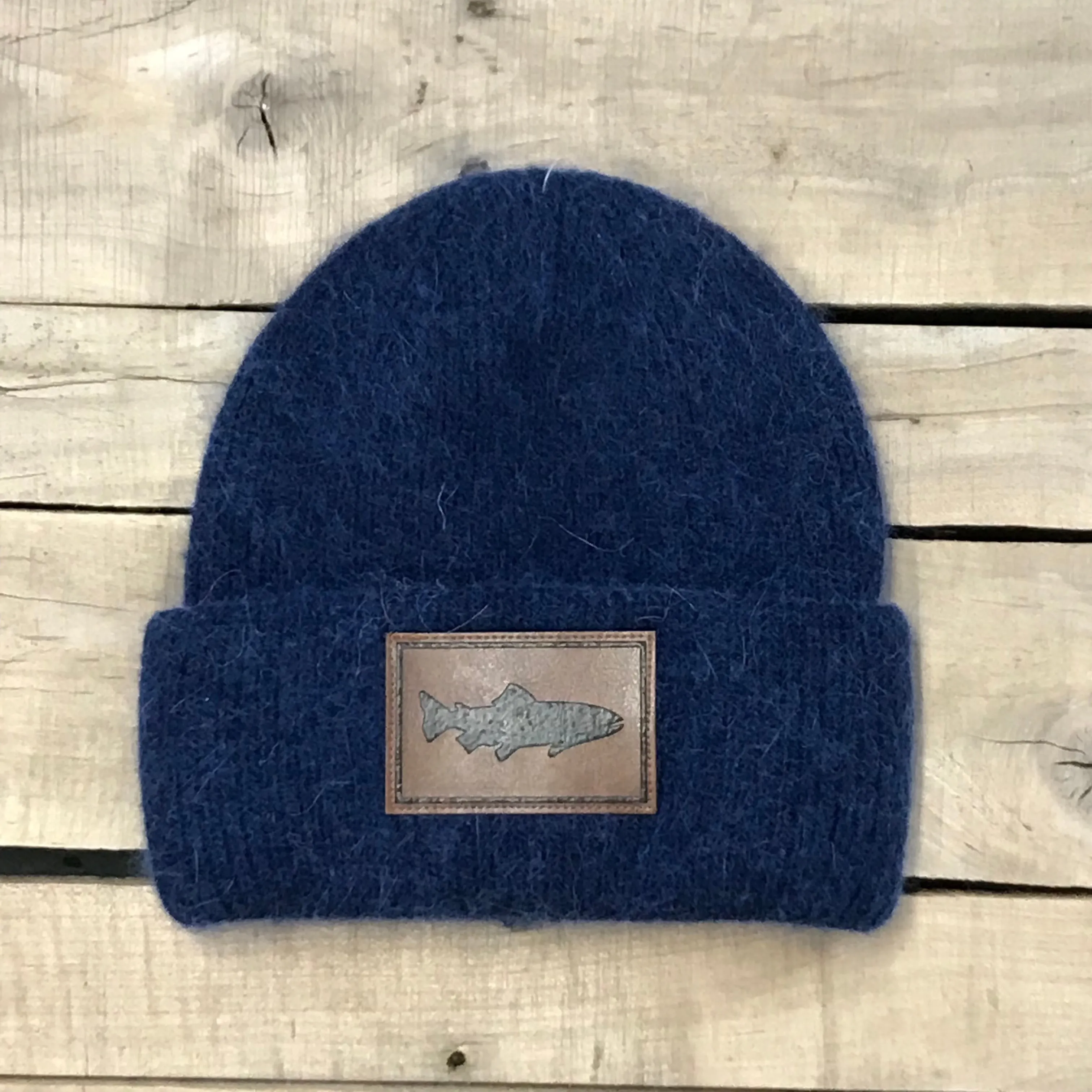 Fuzzy Beanie - Single Salmon