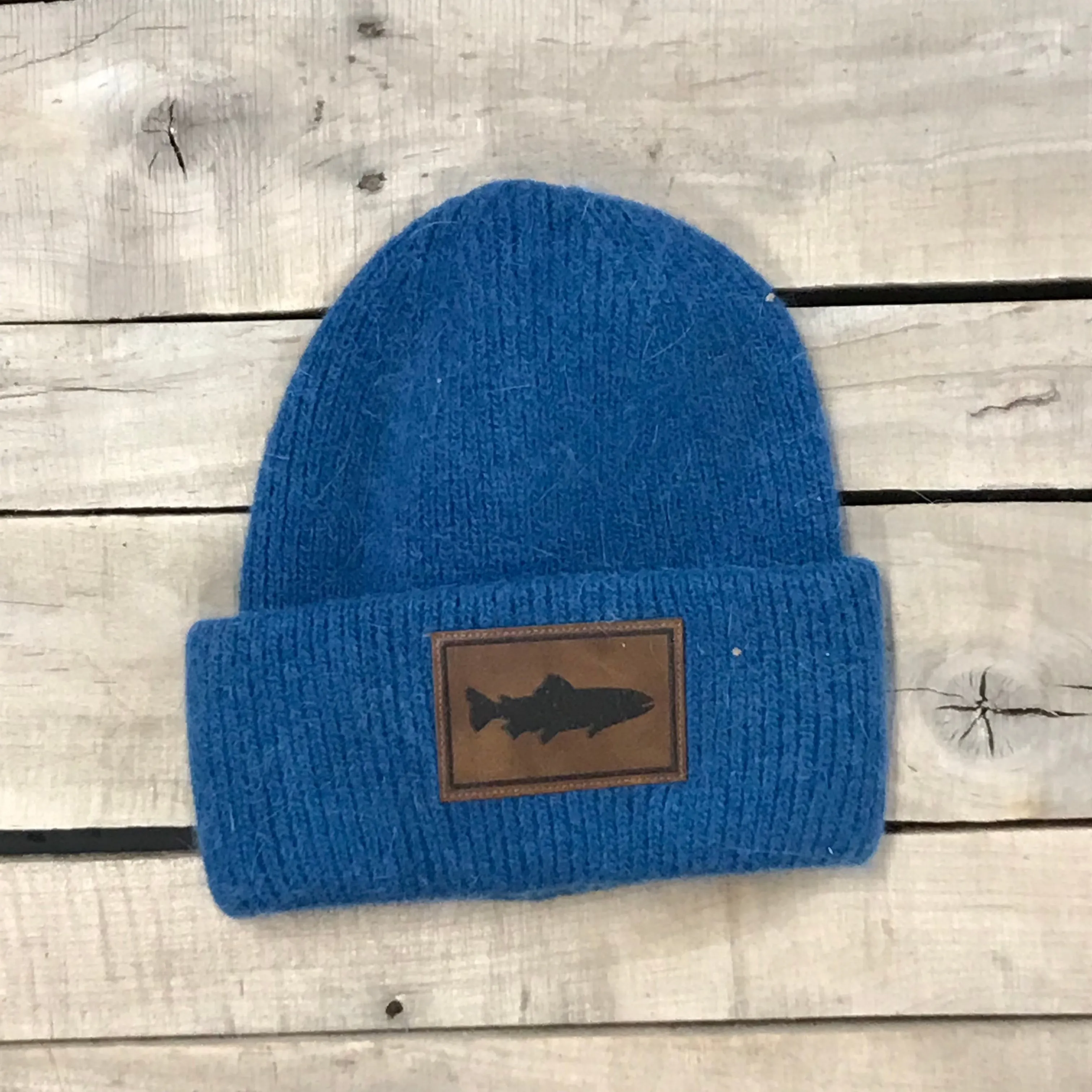 Fuzzy Beanie - Single Salmon