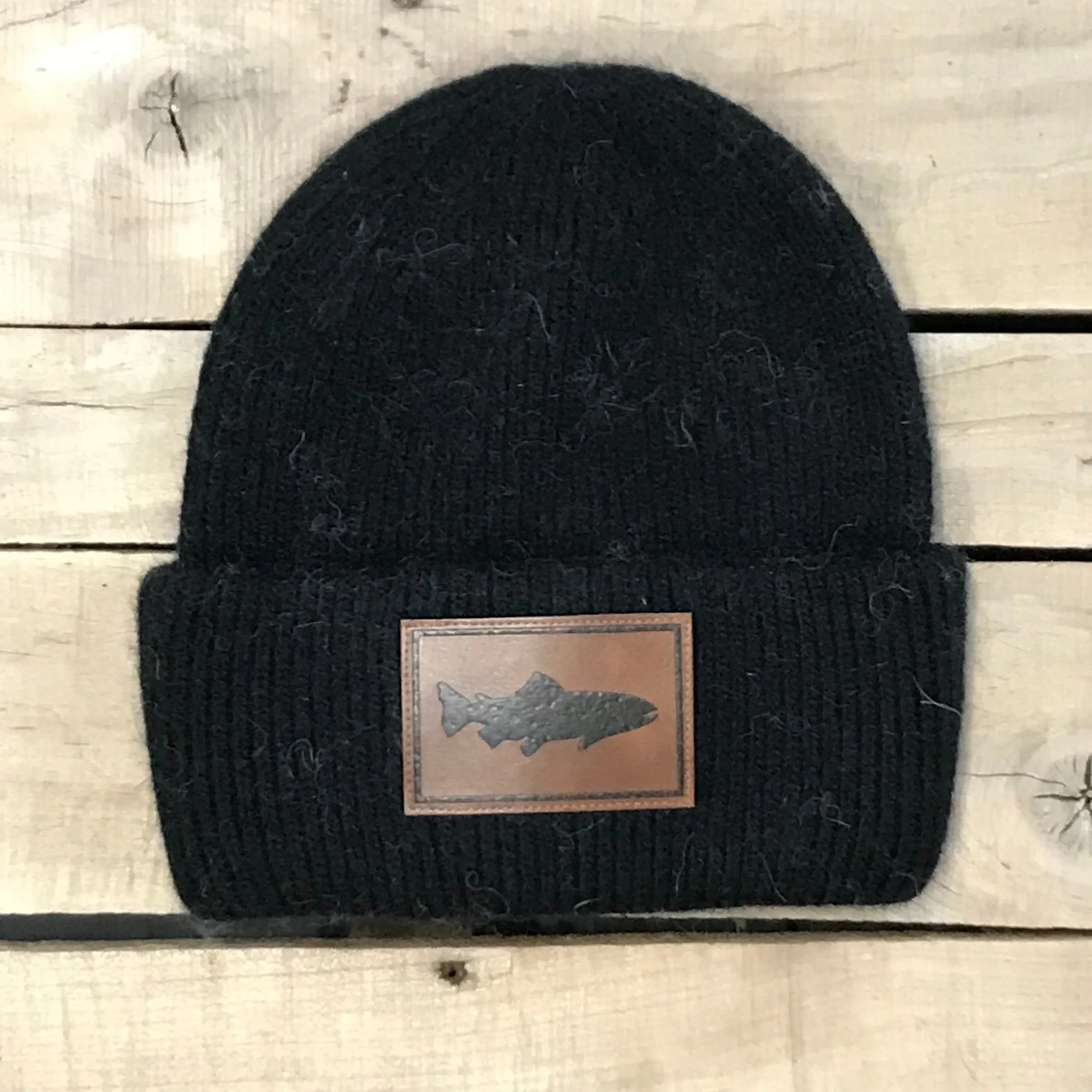 Fuzzy Beanie - Single Salmon